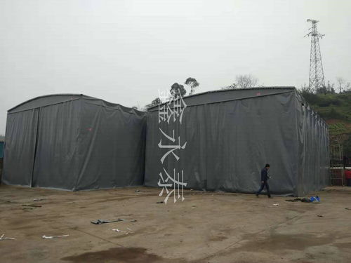 乡城县悬空通道遮雨篷与重庆纺织品大型推拉棚报价解析