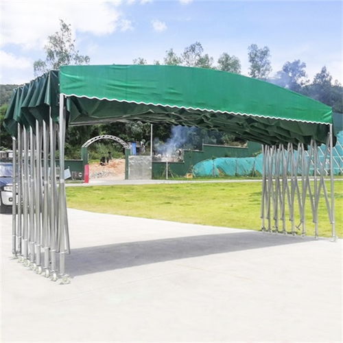 长春德惠伸缩移动推拉棚 打造灵活多用的户外空间解决方案